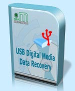 USB digital media data recovery